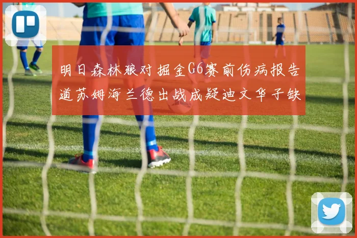 明日森林狼对掘金G6赛前伤病报告道苏姆海兰德出战成疑迪文华子缺阵